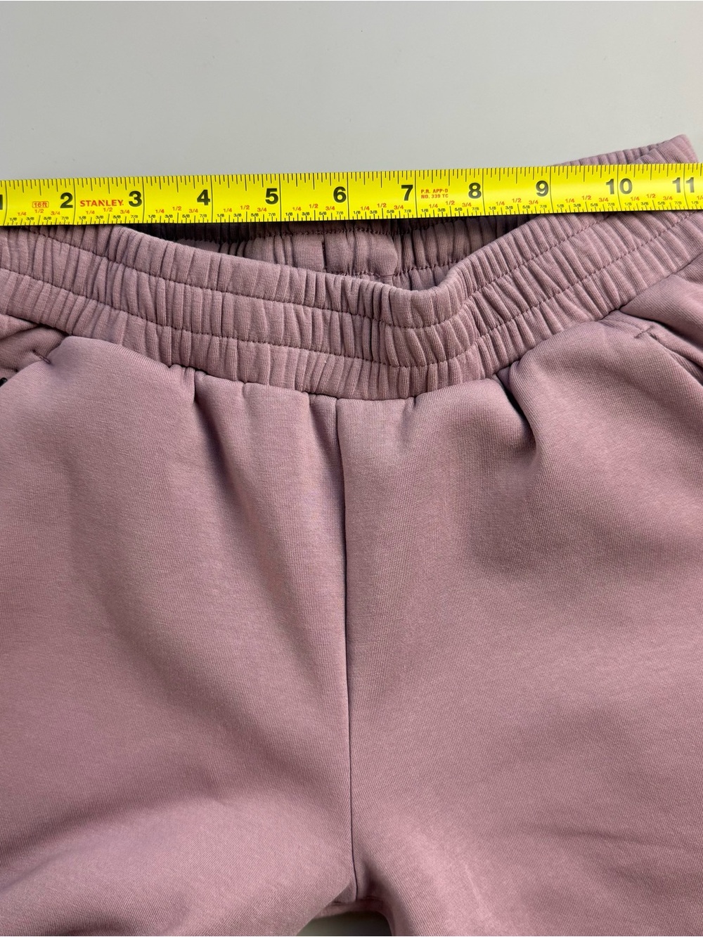 NOBULL Mauve Purple Fleece Jogger Sweatpants XS Athleisure Lounge - Picture 6 of 10